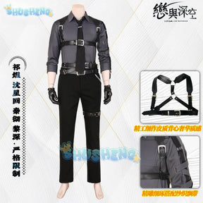 Love and Deepspace Xavier Sylus Rafayel Zayne Cosplay Costume Strict Restrictions Uniform Halloween Party Women Men Shusheng