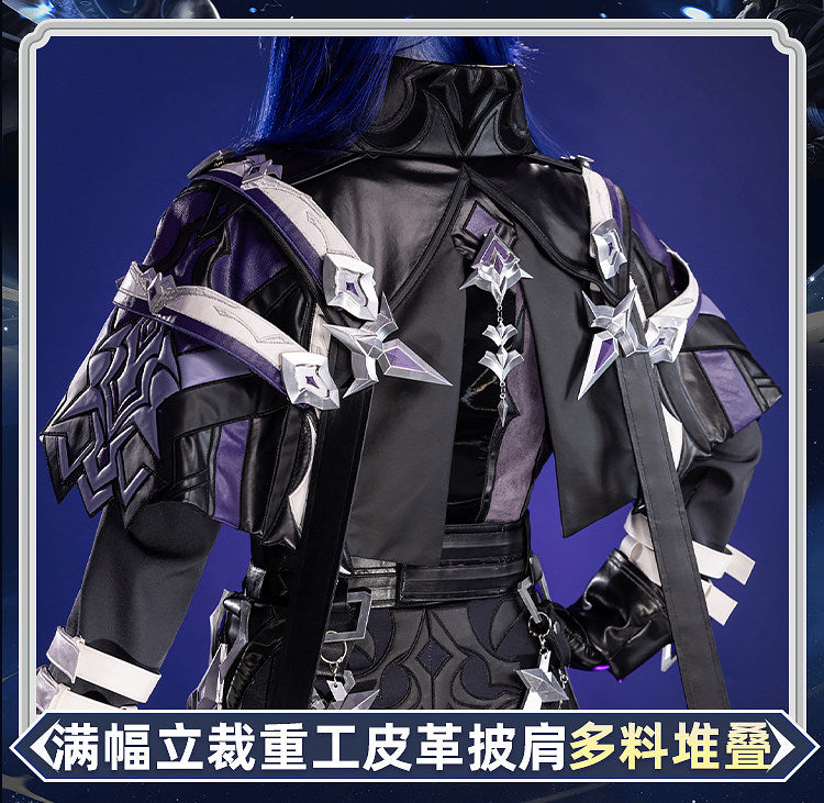 Shusheng-R Genshin Impact Kyryll Chudomirovich Flins Cosplay Costume Full Set Uniform Role Play Halloween Carnival Party Outfit