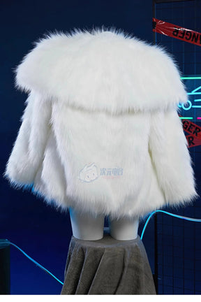 NIKKE：The Goddess of Victory Rosanna Cosplay Costume Halloween Carnival Fashion Coat Leather Pants Accessories Prop Woman Set