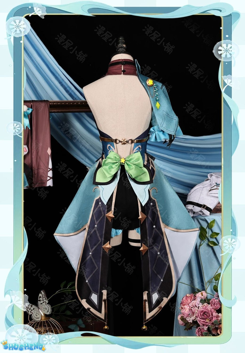 Game Genshin Impact Kirara Cosplay Costume Adult Carnival Uniform Anime Halloween Party Costumes Masquerade Women