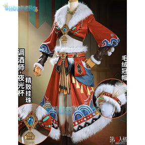 Game Identity V Demi Bourbon Barmaid Cosplay Costume Sexy Uniform Halloween Women Party Suits Survivor