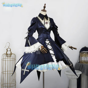 ‌Rozen Maiden.‌ Black Honey‌ Cosplay Costume‌‌Gothic Lolita‌ Uniform Halloween Carnival Party Christmas Play Role Clothing