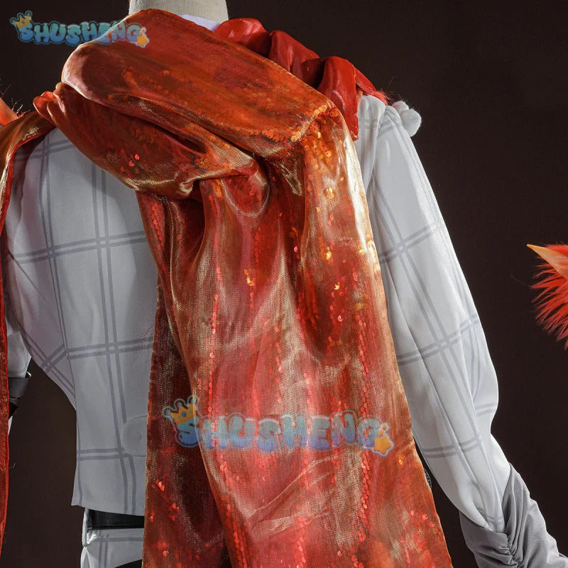 Identity V Florian Bland Fire Investigators LingHu Cosplay Costume Uniform Halloween Carnival Party Christmas Play Role Clothes