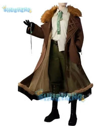 Reverse:1999 Windsong Cosplay Costume Coat shirt tie belt gloves necklace Halloween party Handsome man Woman uniform Full Set