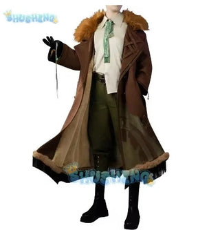 Reverse:1999 Windsong Cosplay Costume Coat shirt tie belt gloves necklace Halloween party Handsome man Woman uniform Full Set