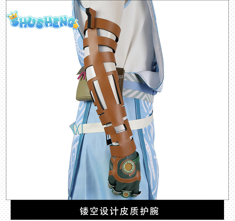 Game Zelde Super Restore Kingdom Link Mystic Cosplay Costumes Halloween Christmas Party Suit with Mask Accessories Outfit