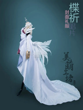 Anime Guilty Crown Inori Yuzuriha Cosplay Costume Women's new elegant Halloween party dress wig accessories props uniform set