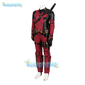 Dead Cosplay pool  Cosutme Wade Winston Wilson Cosplay Costume Children's Edition  Movie Anti-hero Suit Halloween