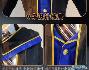 Joseph Desaulniers Photographer Cosplay Game Identity Ⅴ Costume accessories Halloween party fashionable handsome uniform set