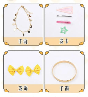 Mitsumata Choko Anime Maebashi Witches Cosplay Costume Top cloak skirt headwear socks hair clip Halloween JK sweet girl uniform