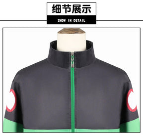 Anime Sakamoto Days Heisuke Mashimo Cosplay Costume Black Green Jacket Pants Halloween Party for Women Men Props Carnival