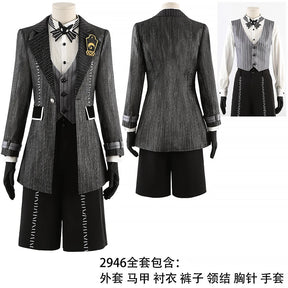 Twisted-Wonderland‌ Epel Felmier Cosplay Costume Uniform Halloween Carnival Party Christmas Play Role Clothes Clothing