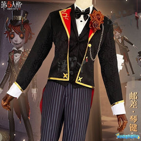 Victor Grantz Keyboard cos Identity V anime man woman cosplay High-quality uniform costume full set