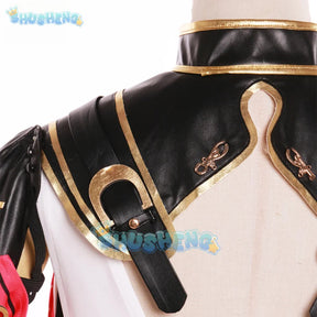 Shusheng Game Wuthering Waves Taoqi Cosplay Uniforms Halloween Carnival Party Role Play Clothing for Women