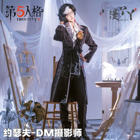 Game Identity V Merciful Photographer DM Joseph Desaulniers Cosplay Costume Fancy Suit Halloween Carnival Uniforms Custom Made