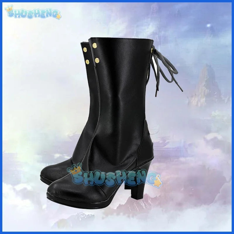 Game Wuthering Waves Sanhua Cosplay Shoes Adult Women Men Halloween Carniavl Party Props Custom Made