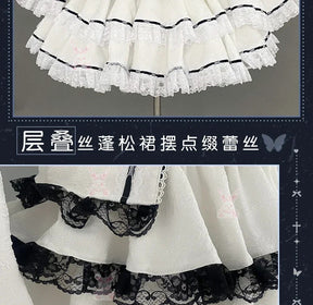Tsukiyomi Utau Anime Shugo Chara Cosplay Costume Halloween Carnival Sweet Gothic Dress Wig Women Lolita Prop Accessories Uniform