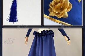 C.C. Cosplay Lelouchh Chessboard Party Gown Mahjongg Soul CC Lelouchh Cosplay Costume