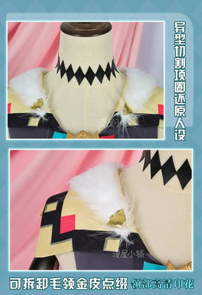 Genshin Impact Varesa Cosplay Costume Uniform Halloween Carnival Party Christmas Play Role Clothes Clothing for Women