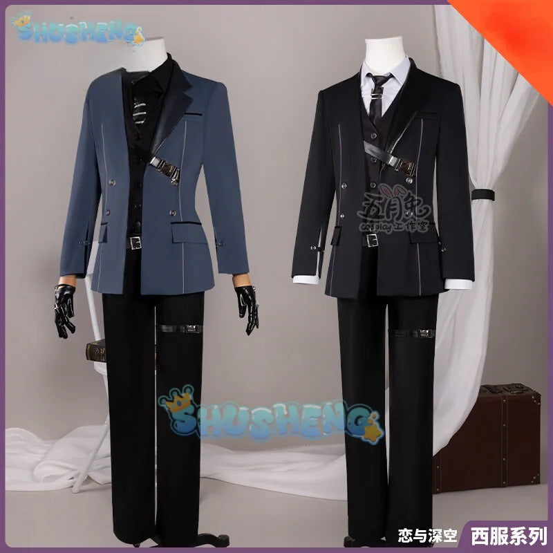 Love and Deepspace Xavier  Cosplay Costume Edge of Intelligence Uniform Halloween Party Christmas Play Role Clothes Women Men