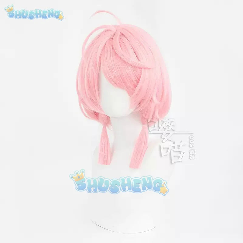 Encore Cosplay Wig Game Wuthering Waves Pink Hair Heat-resistant Fiber Hair Wig Cap Playable Fusion Congenital Resonator