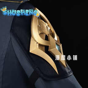 Traveler Aether Snezhnaya New fashion cosplay Game Cosplay Series: Genshin Impact Cosplay Aether Costume full set QQcos
