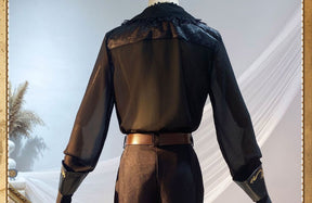 Game Identity Ⅴ Norton Campbell Prospector Cosplay Costume Hat glasse jewelr props Halloween party handsome uniform complete set