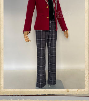 Kuzuha Cosplay Costume Vtuber Cosplay Fancy Party Suit High School Uniform Halloween Carnival Outfits Anime Clothing Custom Made