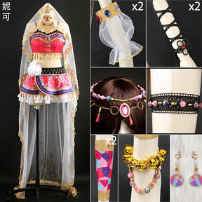 Love Live!u's Printemps Kousaka Honoka/Tojo Nozomi All Members Dancers Awakening Gorgeous Dress Uniform Cosplay Costume Women