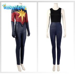 Carol Cos Danvers Cosplay Costume Jumpsuit Disguise Adult Women Outfits Superhero Female Fantasia Halloween Carnival Party Suit