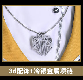 Lune Cosplay Costume Game Clair Obscur: Expedition 33 Coat Vest Pants Uniform Halloween Carnival Party Play Role Clothing