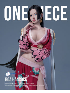 Shusheng-R Onepiece Boa Hancock Cosplay Kimono Costume Christmas Dress Halloween Party Suit Women