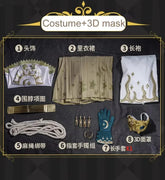 Shusheng  Identity V Eli Clark Seer Purple Skin Fashion Game Suit Handsome Uniform Cosplay Costume Halloween Party Outfit