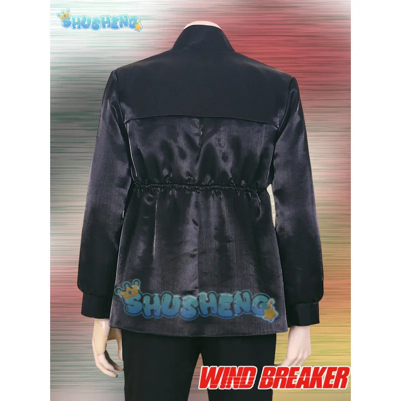 Yamato Endo Cosplay  Costume Wig Anime WIND BREAKER Shishitoren Kimono Uniform Jacket Sweater Glasses Choji Tomiyama Halloween