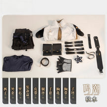 Wuthering Waves Aalto Intelligence Merchant Cosplay Costume Cos Game Anime Party Uniform Hallowen Play Role Clothes Clothing