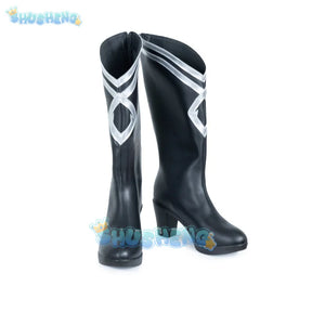 Honkai: Star Rail Baiheng Cosplay Shoes Game Natlan Halloween Party for Women Shusheng