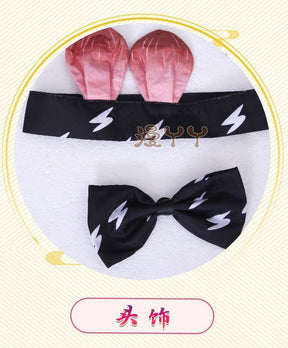 Anime Goldenglow Cosplay Costume Arknights Lovely Goldenglow Uniform Women Outfit Suit Wigs Tail Shoes Cosplay Costume Hot Sale