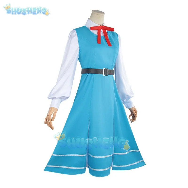 Anime The Admire Magical Girls Morino Korisu Cosplay Costume Gushing Over Magical Girls Lolita Maid Attire Lovely Dress Wig Suit