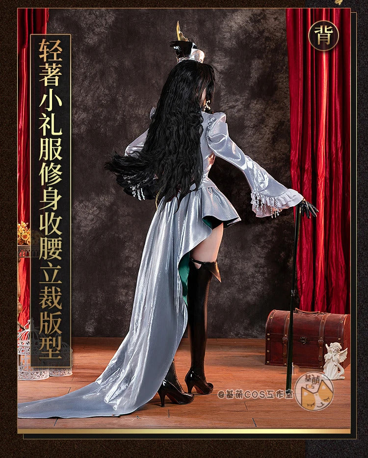 Shusheng Reverse:1999 Isolde And All That Jazz Game Suit Gorgeous Uniform Cosplay Costume Halloween Party Role Play Outfit Women
