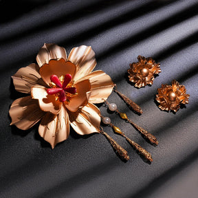Honkai star rail fugue cosplay dress ingyun pajamas tail hairpins Xianzhou Luofu Halloween party prop Shusheng