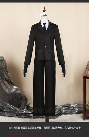 Osamu Dazai Cosplay Costume Black Trench Jacket Pants Gloves bandage Dazai Osamu Outfits Uniform Halloween Kostum For Anime Comic Con