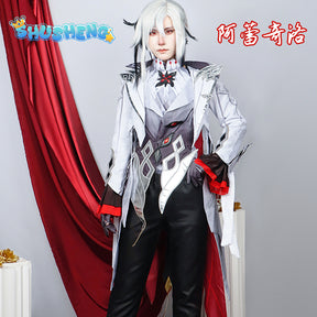 Shusheng Genshin Impact Peruere Arlecchino Cosplay Costume Game Party Uniform Hallowen Play Role Clothes