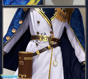Identity V Andrew Kreiss Grave Keeper Conductor Game Suit Gorgeous Cosplay Costume Halloween Party Role Play Outfit