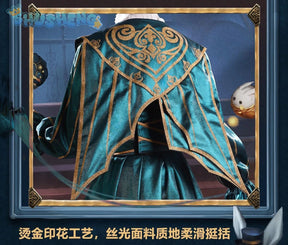 Mike Morton Acrobat Cosplay Game Identity Ⅴ Costume Top Hat Bow Tie Gloves Ring Halloween Christmas Handsome Fashion Uniform Set