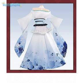 NIKKE：The Goddess of Victory Cinderella Cosplay Costume Halloween Party Elegant Kimono Dress Props Wig Gloves Woman New Uniform