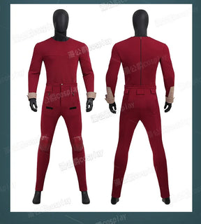 Movie Thunderbolts Red Guardian Cosplay Costume Uniform Halloween Carnival Party Christmas Play Role Clothes Clothing for Men