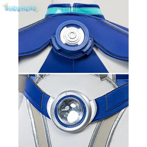 Fantastic Four Susan Storm Richards Invisible Woman Cosplay Costume Halloween Carnival Tight jumpsuit Women Set