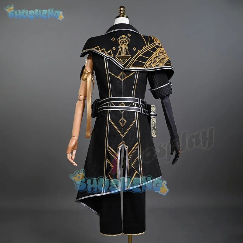 Lune Cosplay Costume Game Clair Obscur: Expedition 33 Coat Vest Pants Uniform Halloween Carnival Party Play Role Clothing