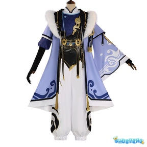 Game Honor of Kings New Hero Sun Quan Cosplay Costume Game Cosplay Party Uniform Hallowen Play Role Clothes Clothing Set