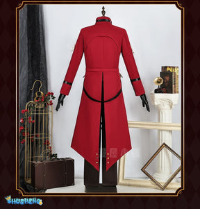 Anime Honkai Star Rail X Fate Stay Night EMIYA Archer Cosplay Costume Wig Top+Pant+Apron Halloween Adult Costumes for Women Men